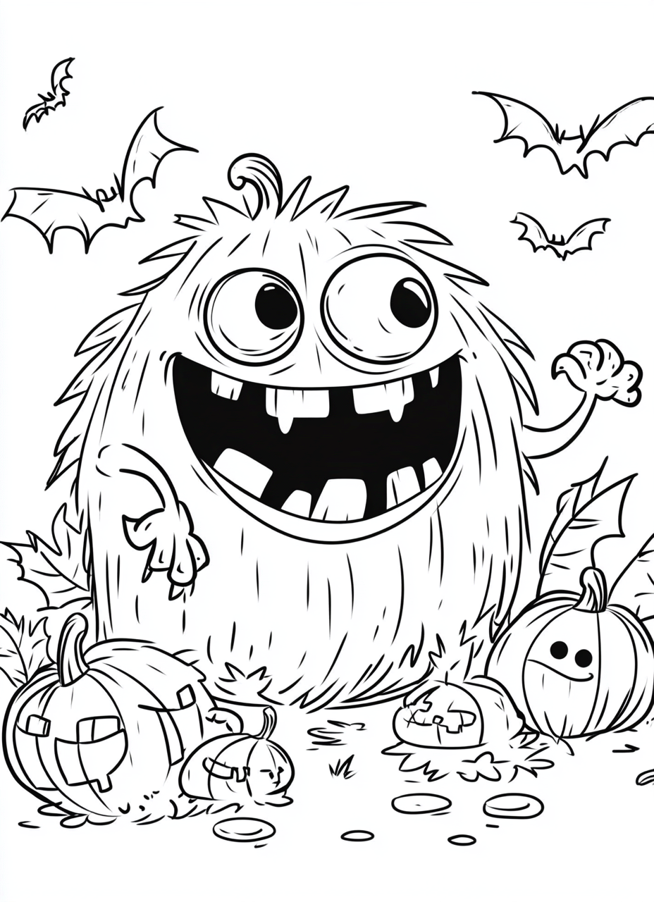 Color Your Own Halloween Bag