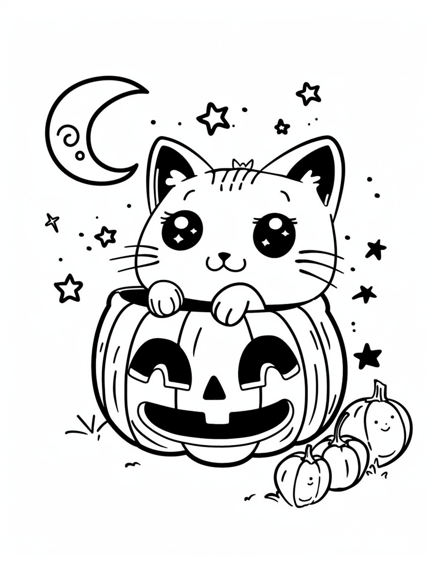 Color Your Own Halloween Bag