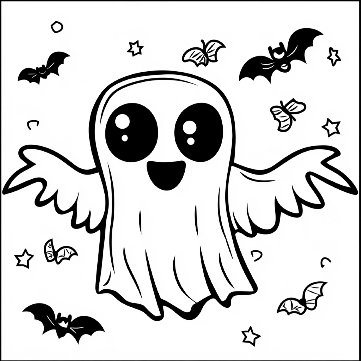 Color Your Own Halloween Bag