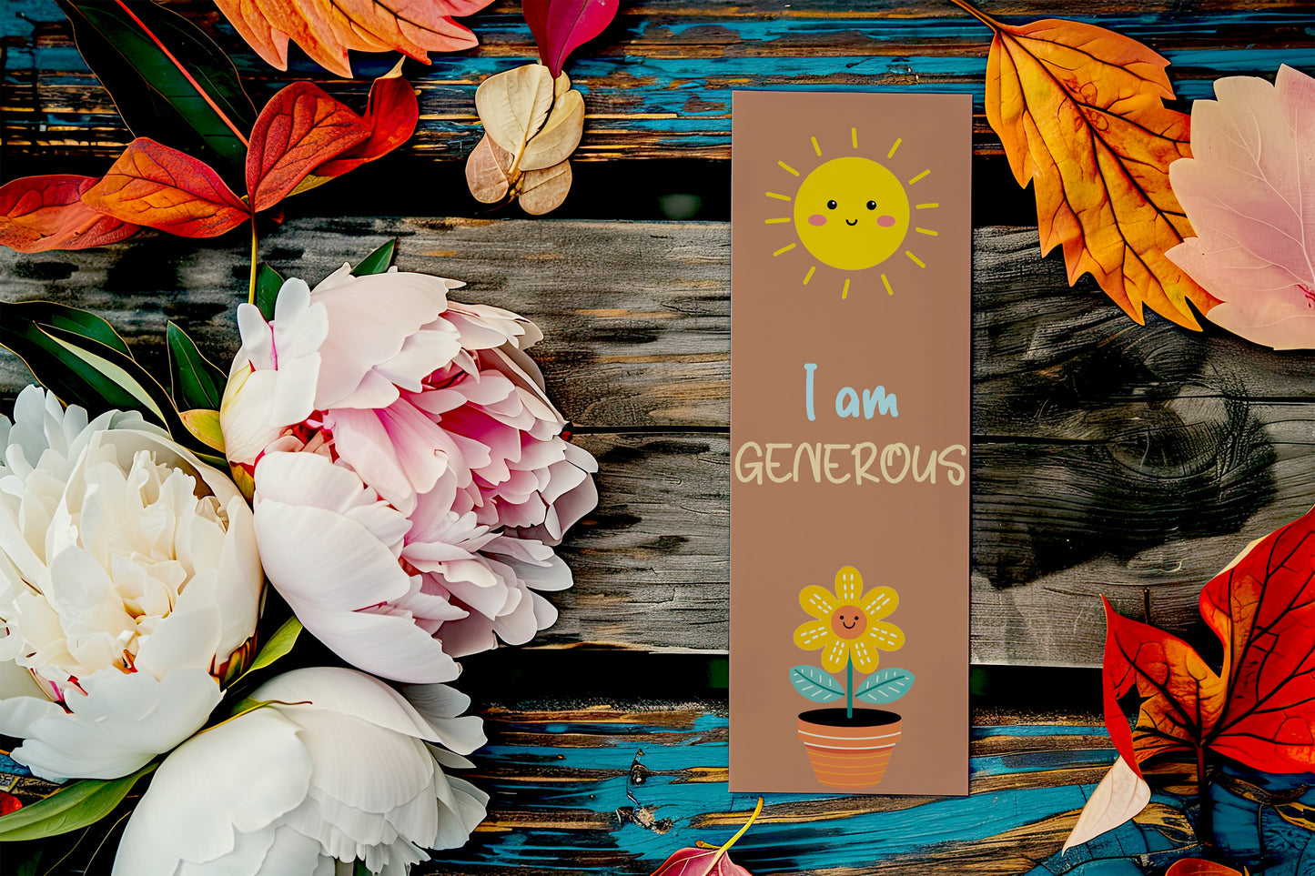 Positive Aspiration Message Bookmarks