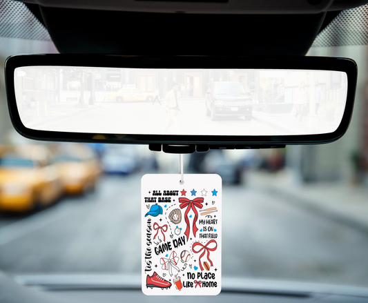 Baseball Favorites Car Air Freshener – Home Run Scents for Every Drive