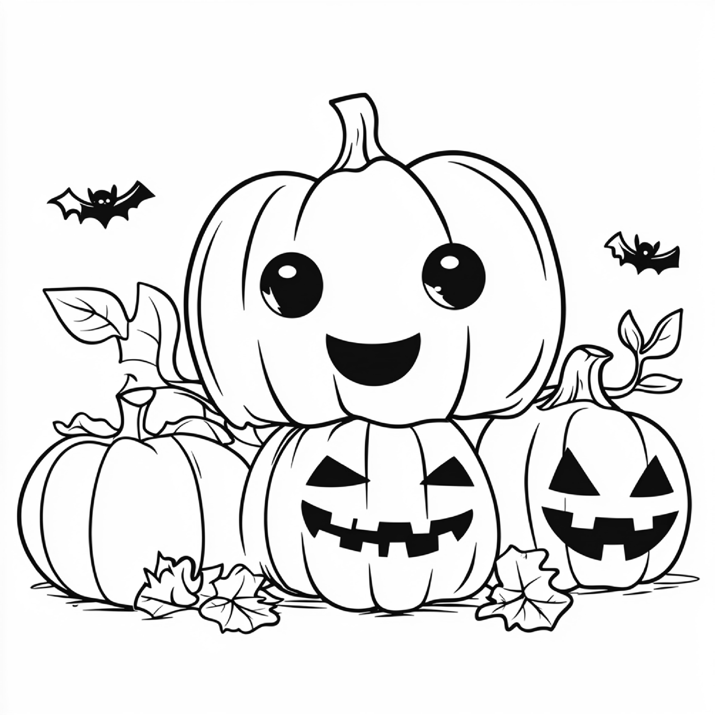Color Your Own Halloween Bag