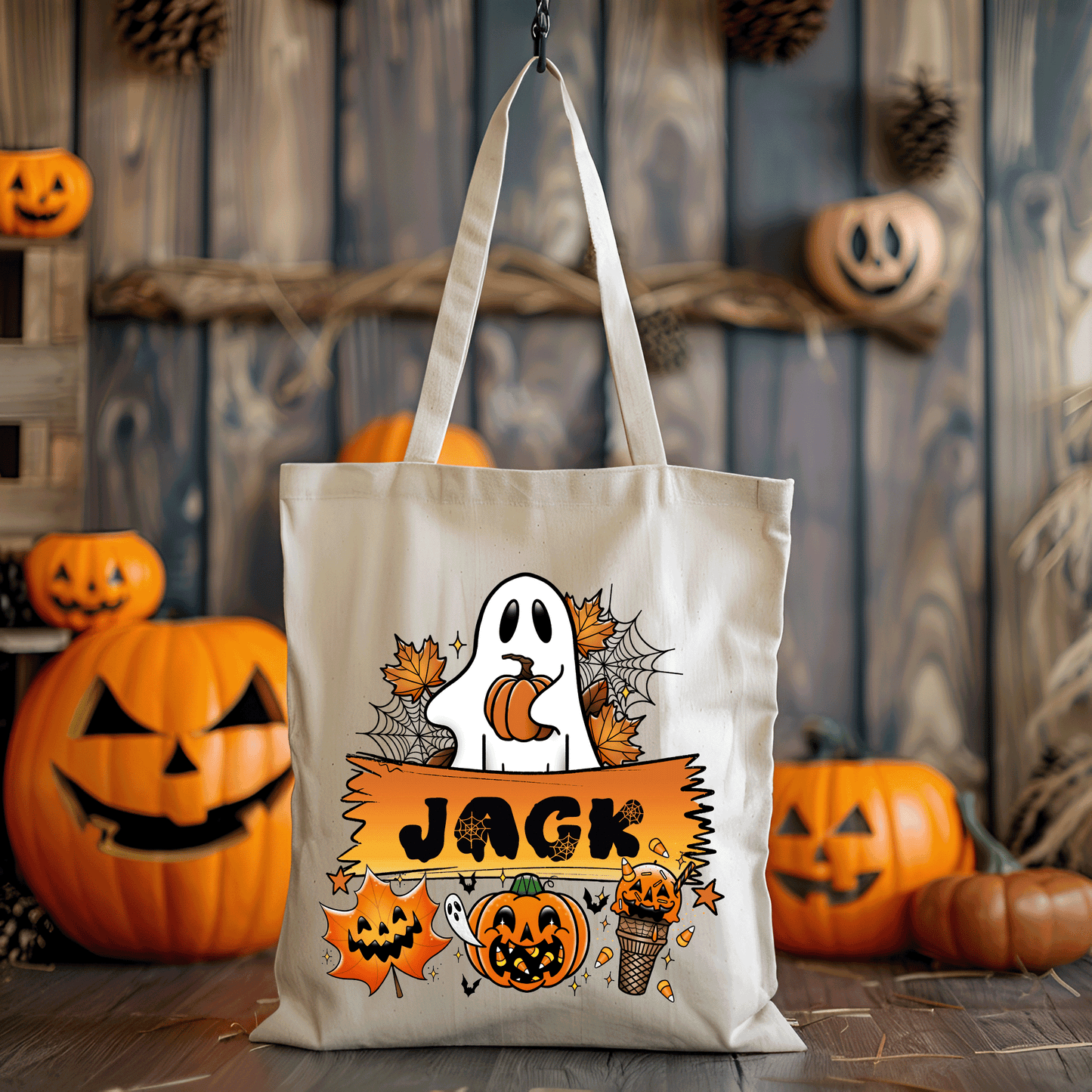 Color Your Own Halloween Bag