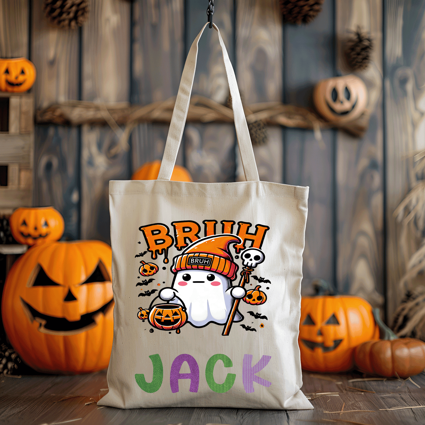 Color Your Own Halloween Bag