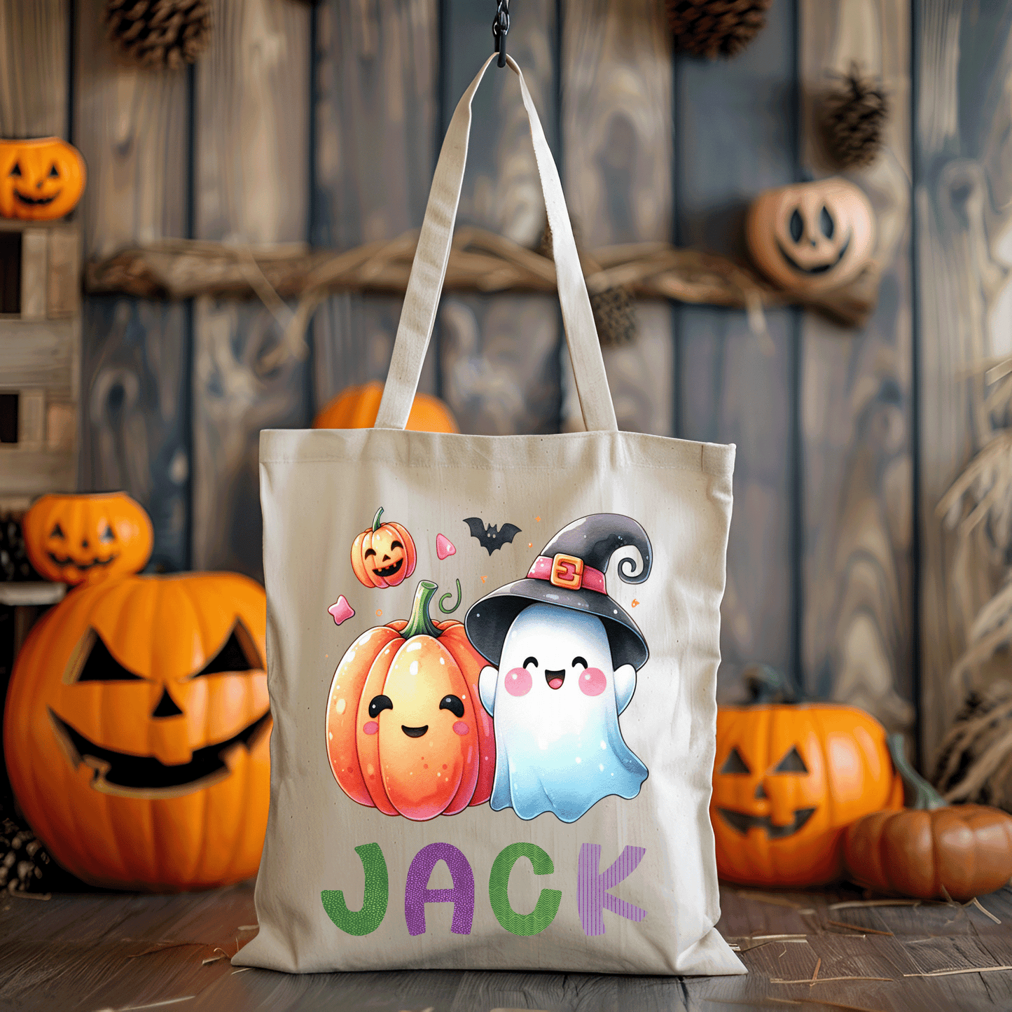 Color Your Own Halloween Bag