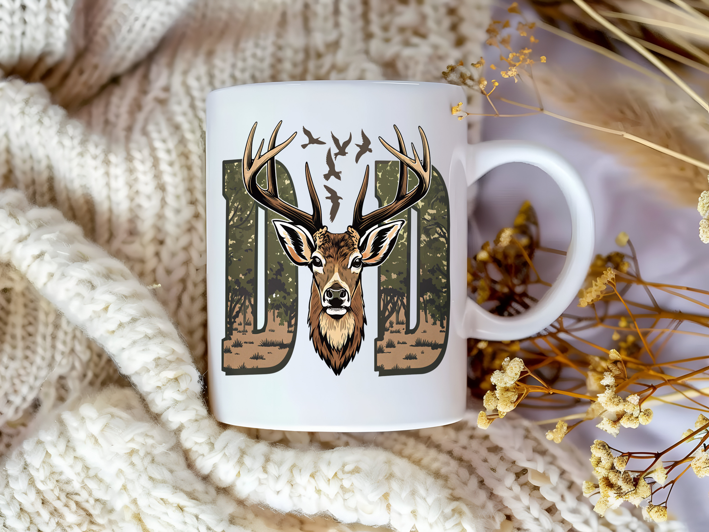 Hunter Dad Mug – Perfect Gift for Outdoorsy and Hunting Enthusiast Dads