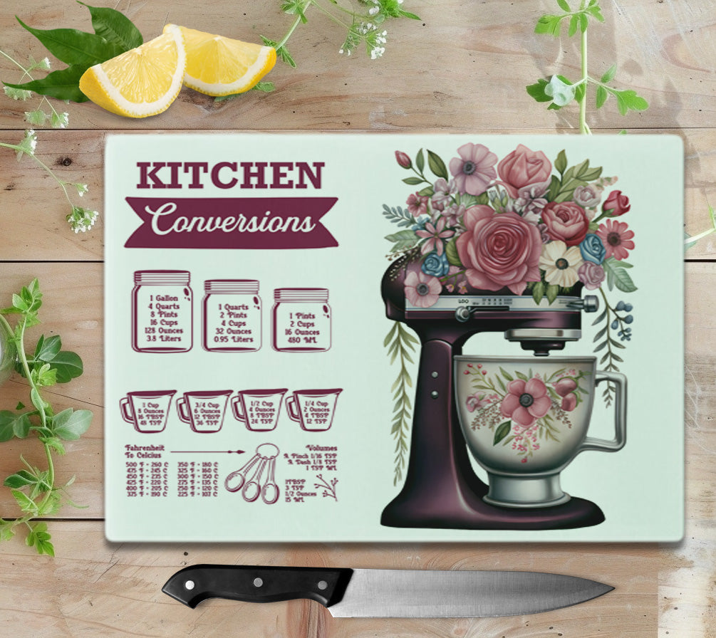 Kitchen Conversions Glass Cutting Board