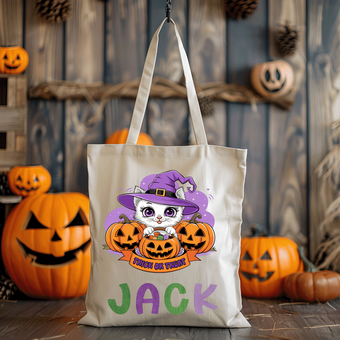 Color Your Own Halloween Bag