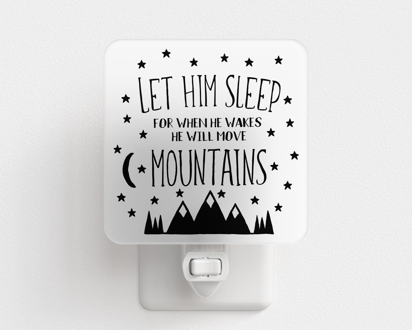 Let Him Sleep Plug-In Night Light