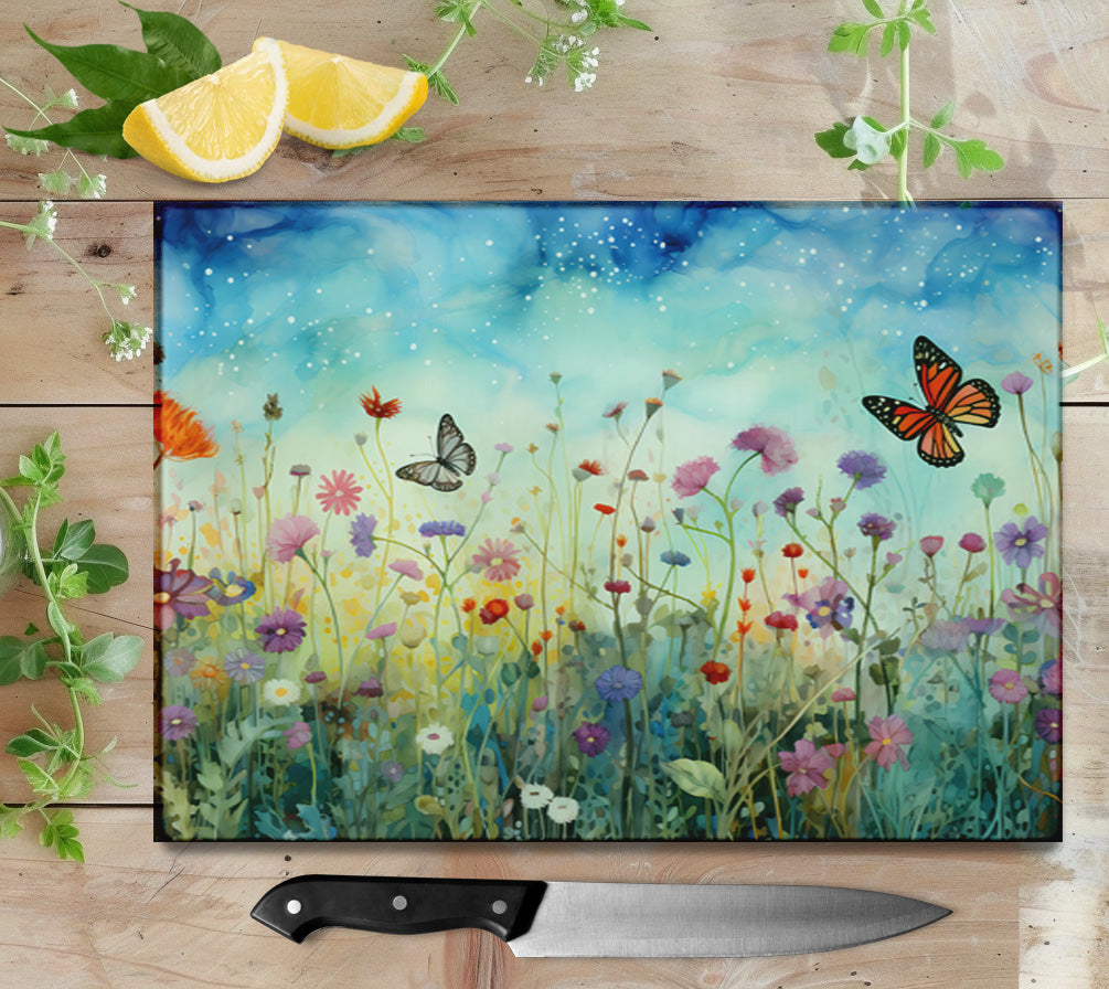 Meadow Glass Cutting Board