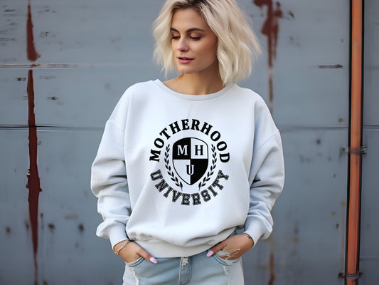 Stylish Motherhood University Sweatshirt Collection | Trendy Motherhood Apparel