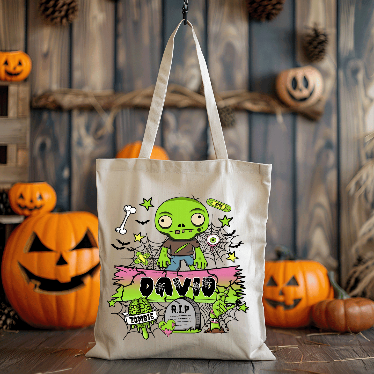 Color Your Own Halloween Bag