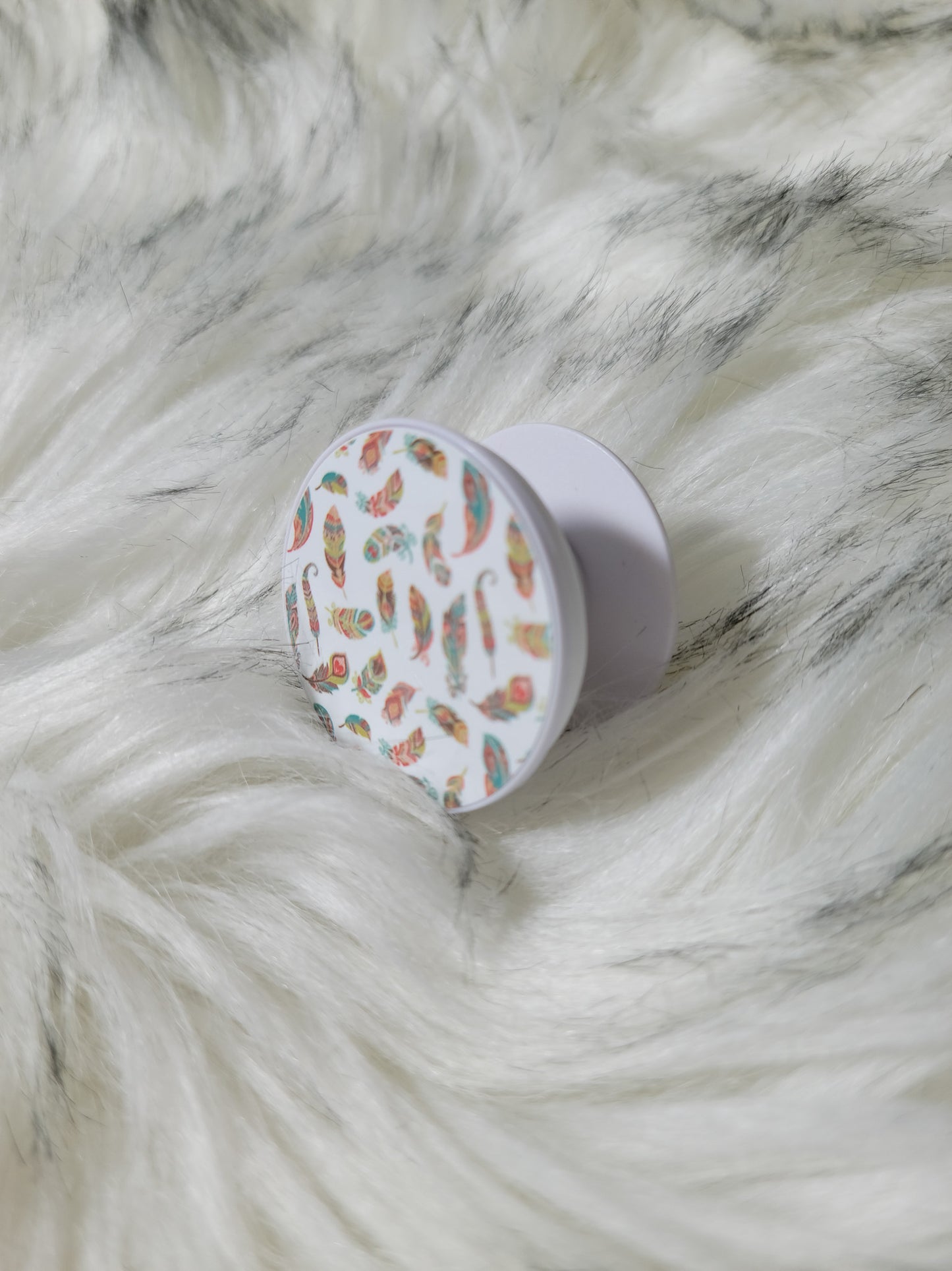 Boho Feathers Phone Holder