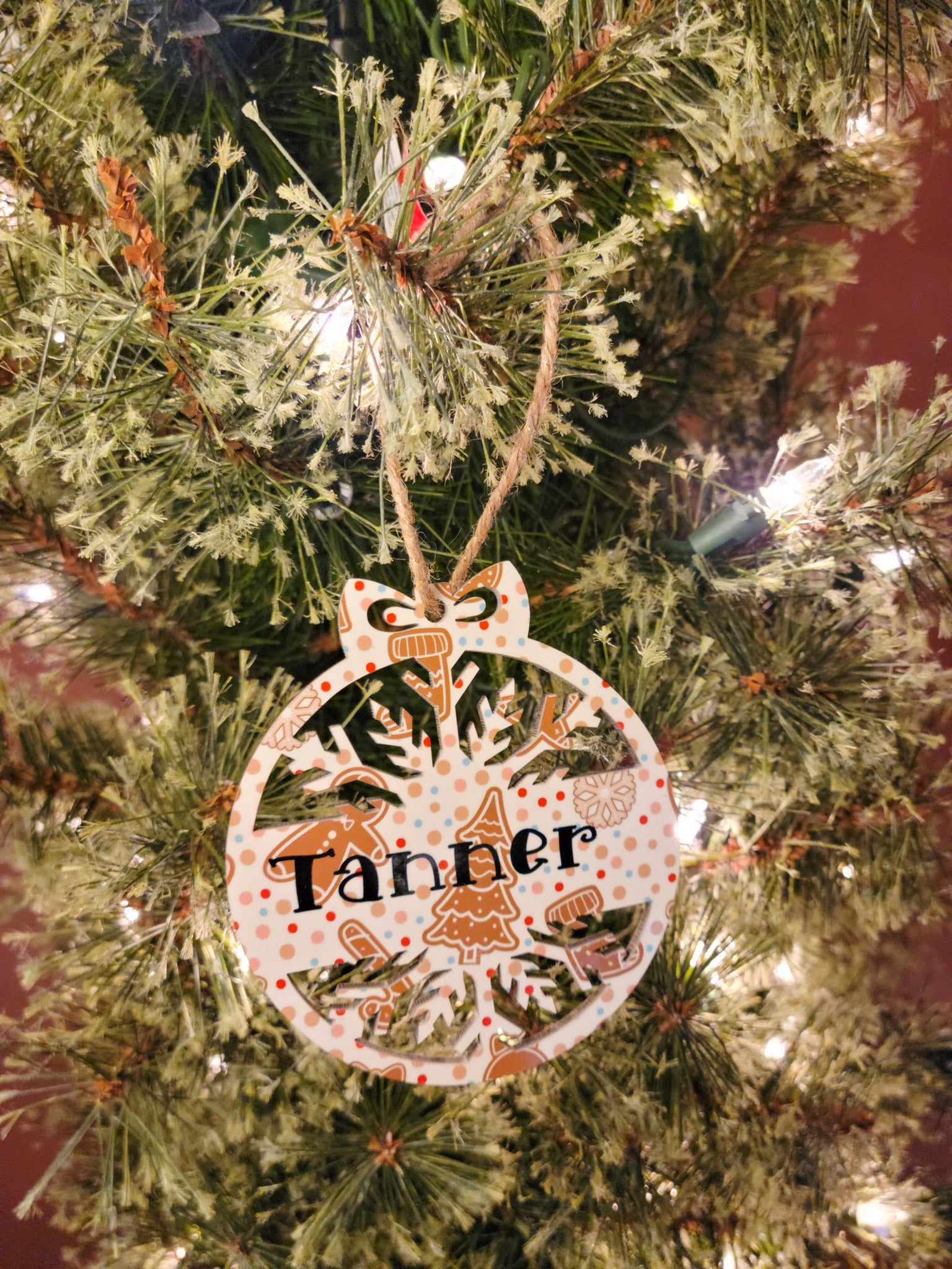 money holder christmas tree ornaments Snowflake Money Holder Ornament – Daydreamer Collections