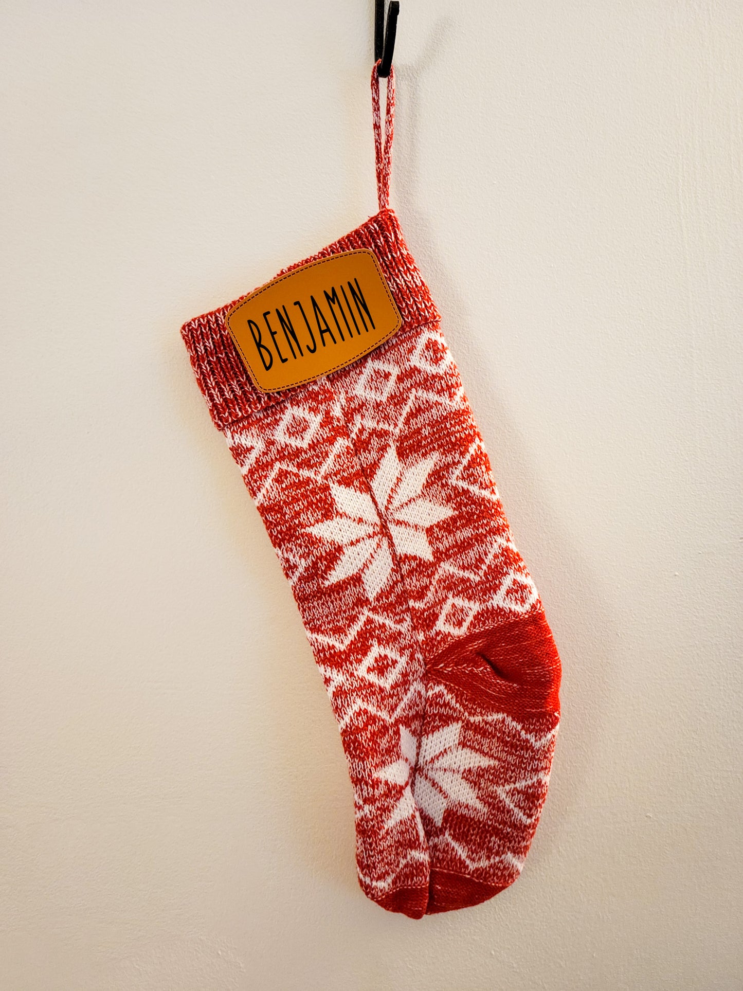 Personalized Knit Stockings
