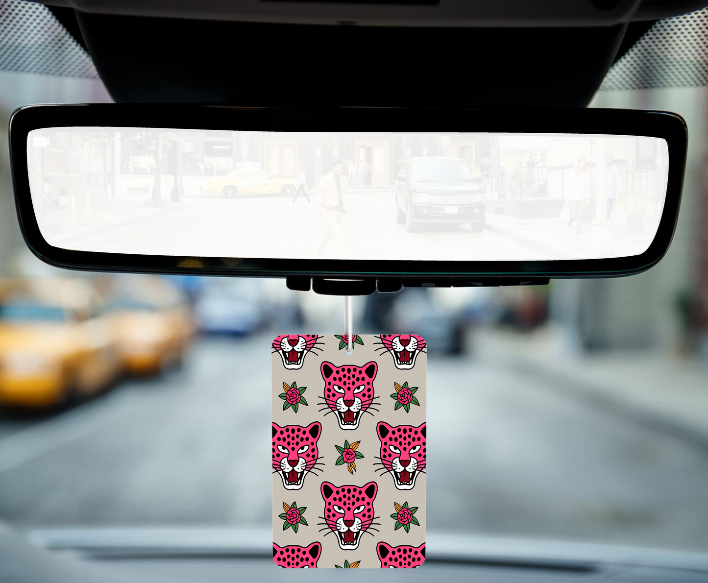2000’s Tiger Tattoo Car Air Freshener – Fierce Design, Fresh Scent