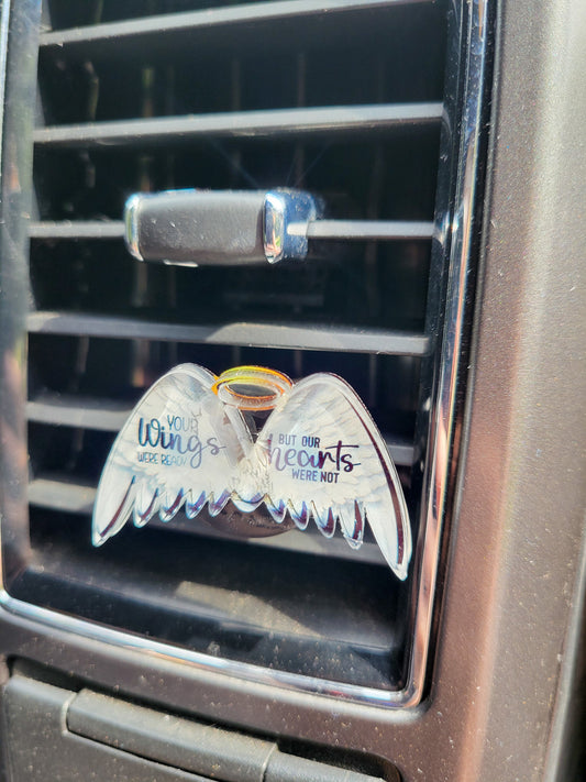 Angel Wings Car Vent Clip – Heavenly Beauty & Peace on the Go