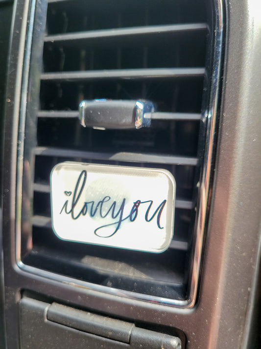 "I Love You" Car Vent Clip – A Loving Reminder on Every Drive