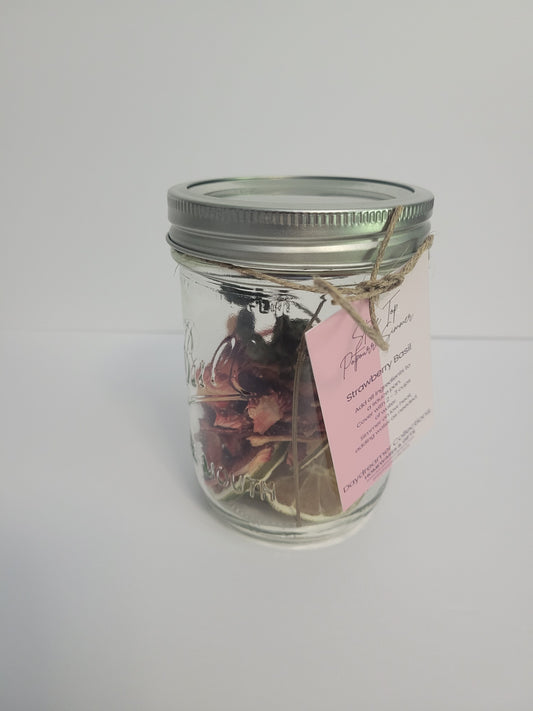 Strawberry Basil Stovetop Potsimmer Potpourri – Fresh, Sweet, & Naturally Inviting
