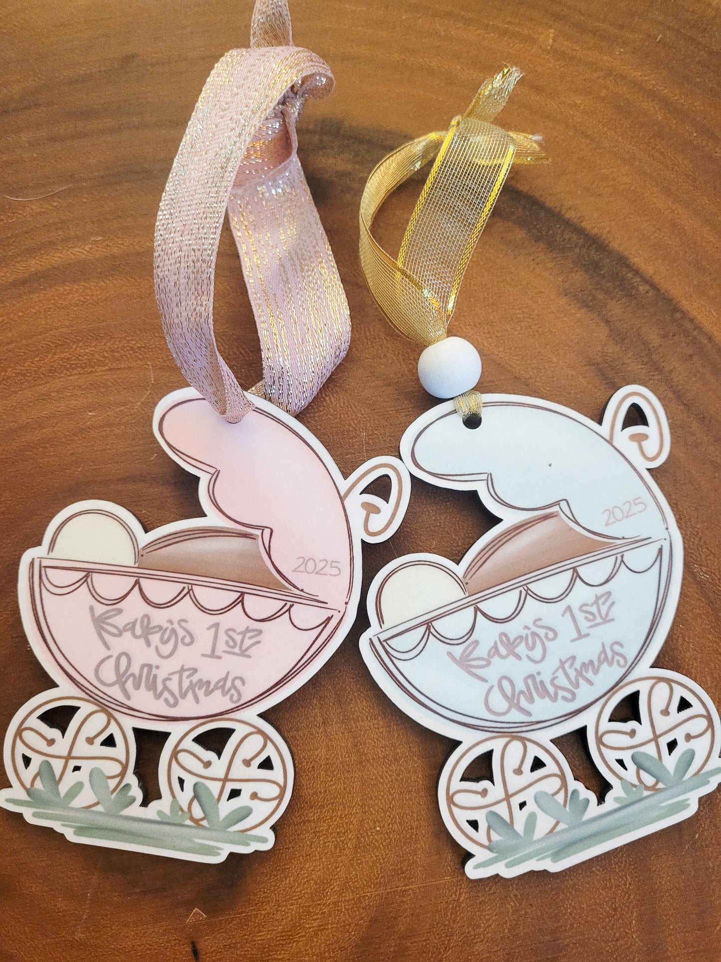 Baby’s First Christmas Stroller Ornament