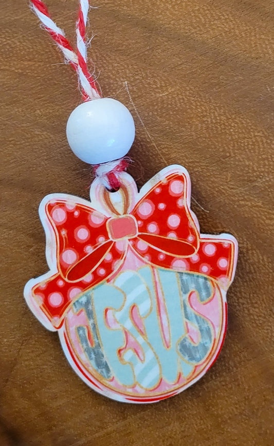 Jesus Christmas Bulb Ornament