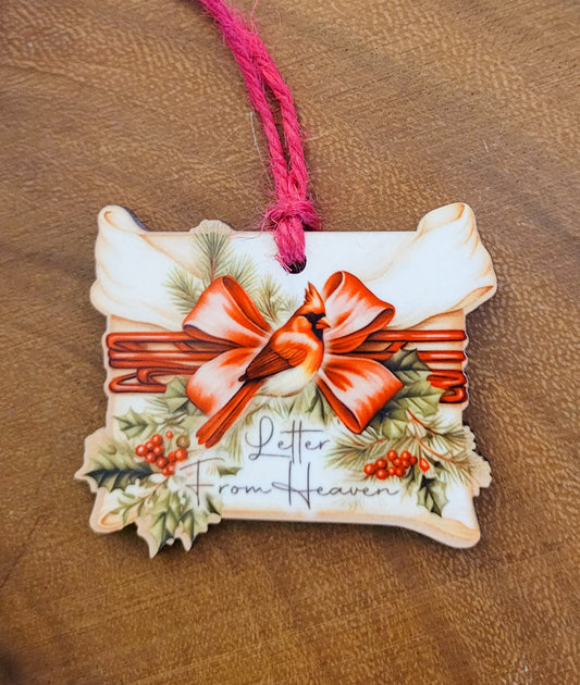 Letters from Heaven Ornament