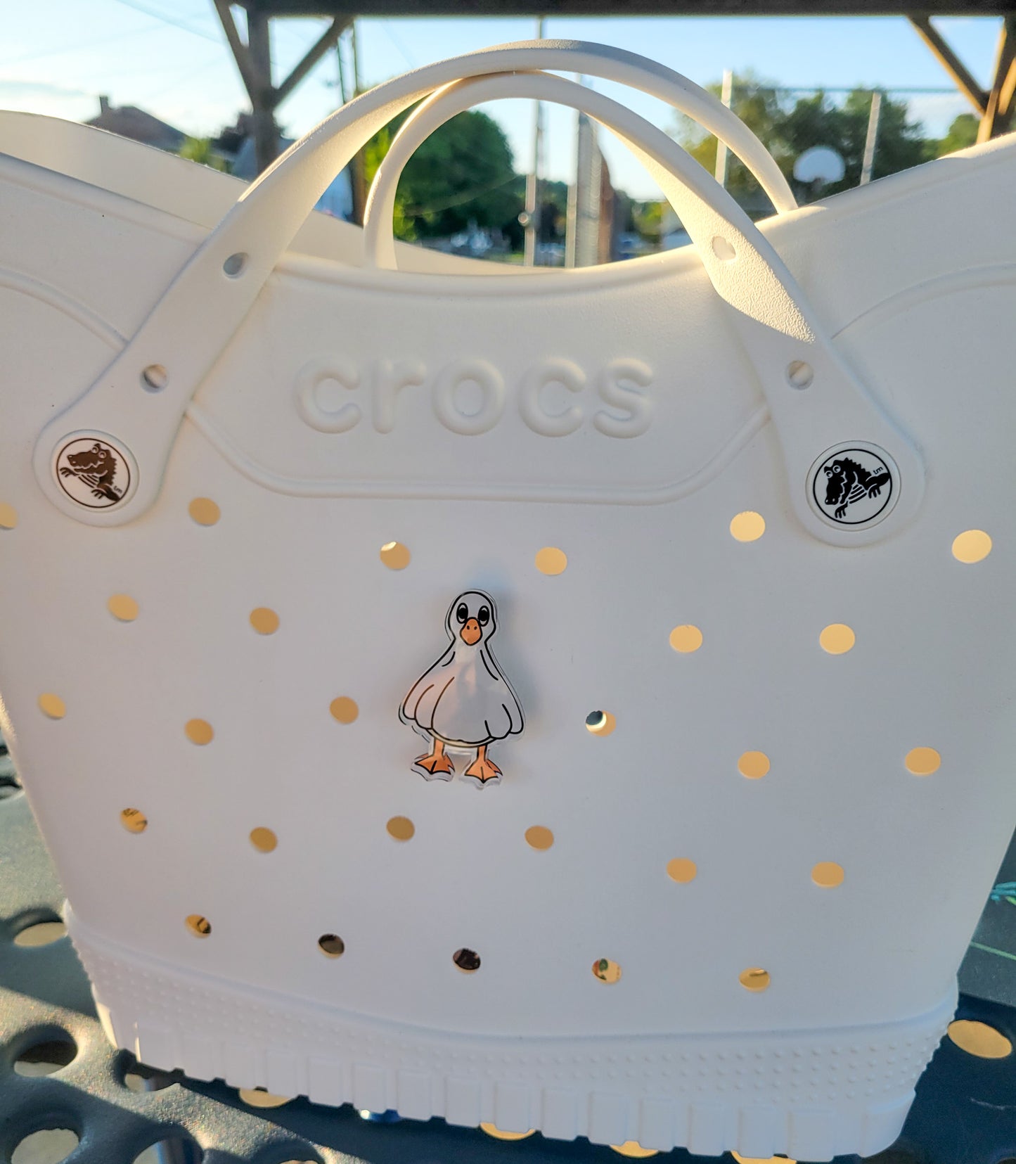 Ghost Goose Bag Charm