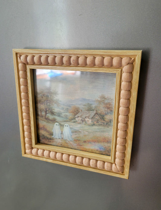 Wooden Ghost Scenery Frame