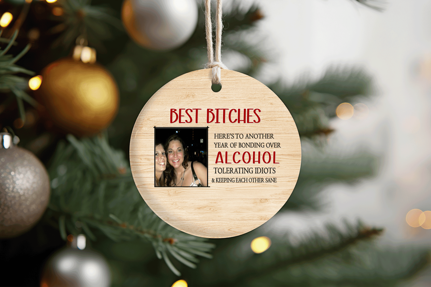 Personalized Best Friend's Ornament