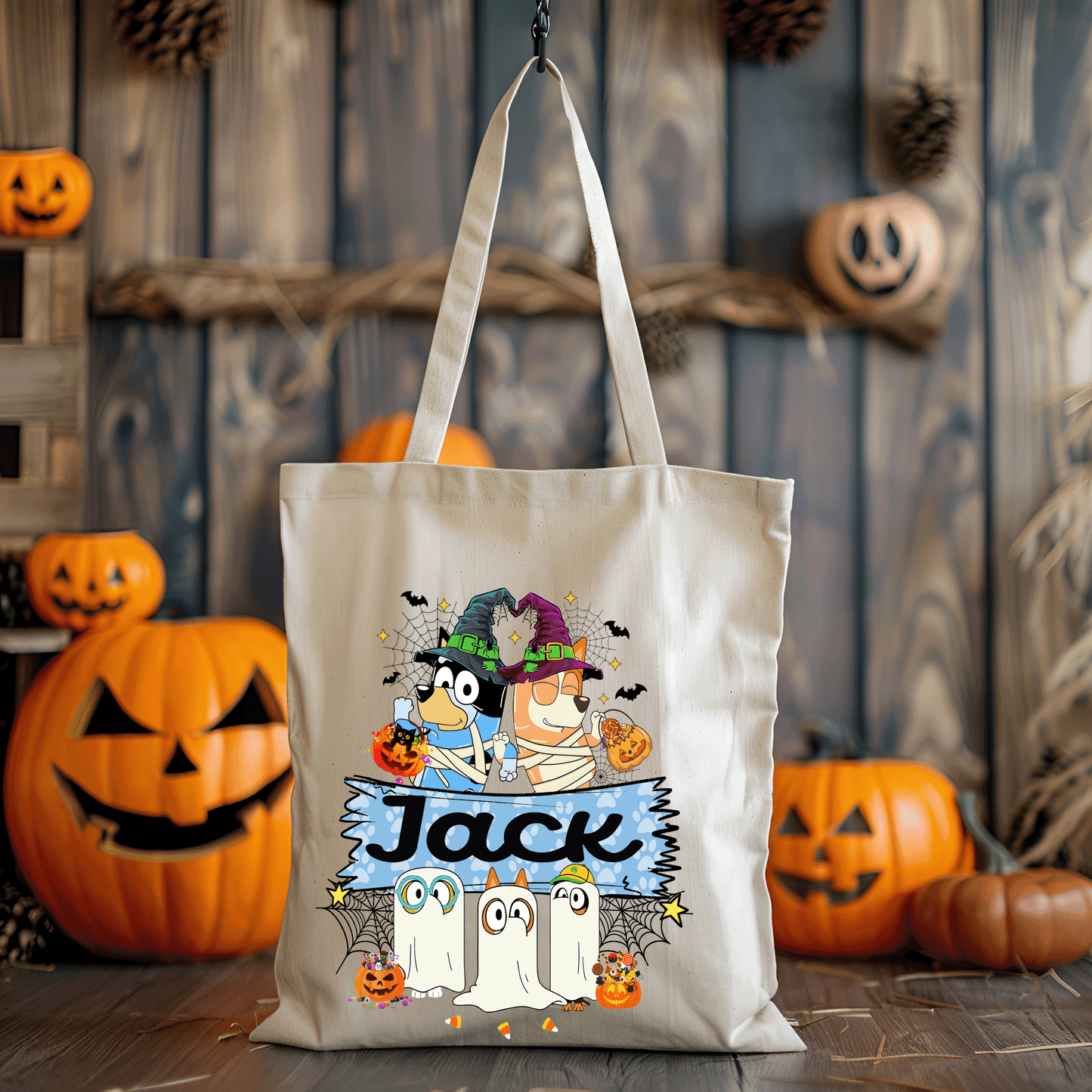 Color Your Own Halloween Bag