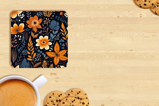 Birdie Boho Floral Coaster Set
