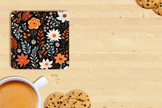 Annie Boho Floral Coaster Set