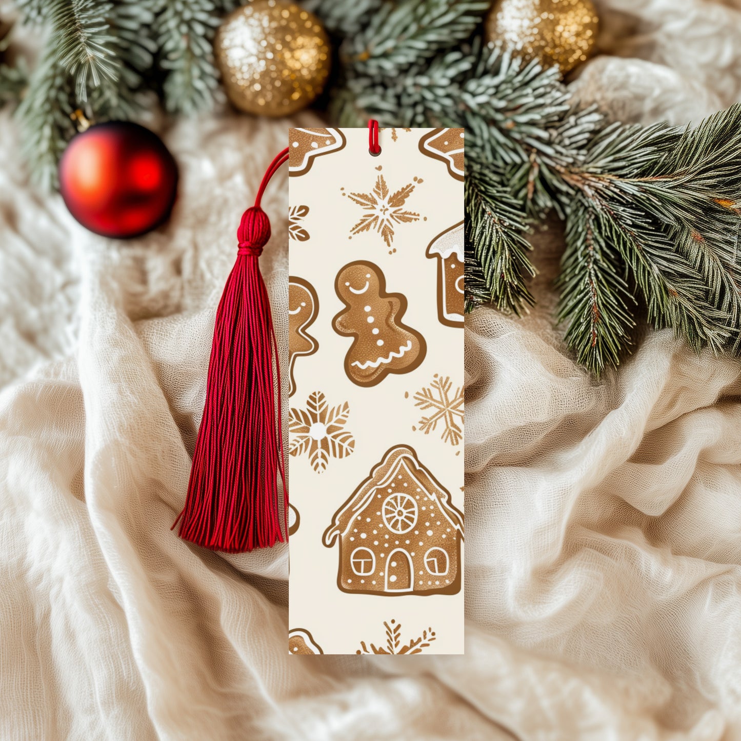 Gingerbread Bookmark