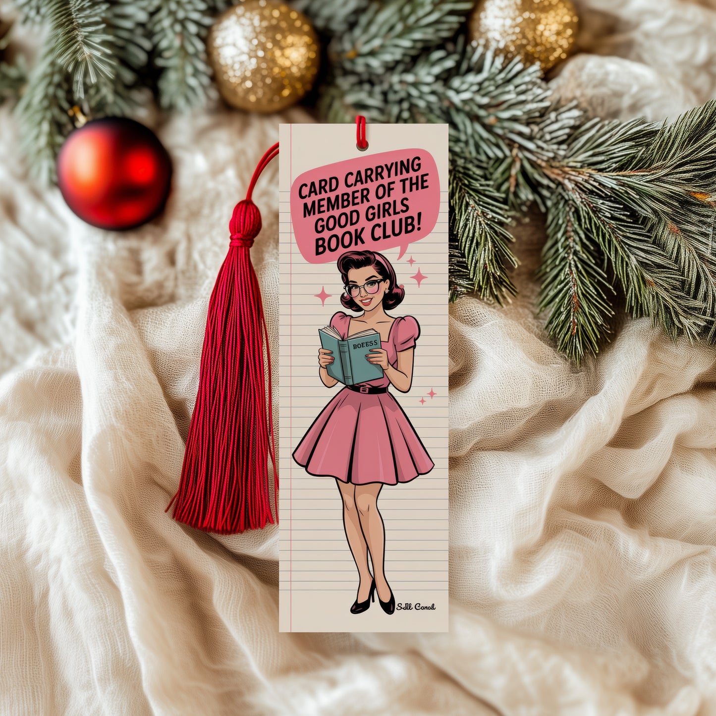 Good Girl Book Club Bookmark
