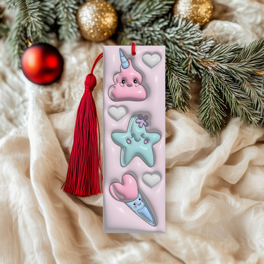 Pink Kawaii Bookmark