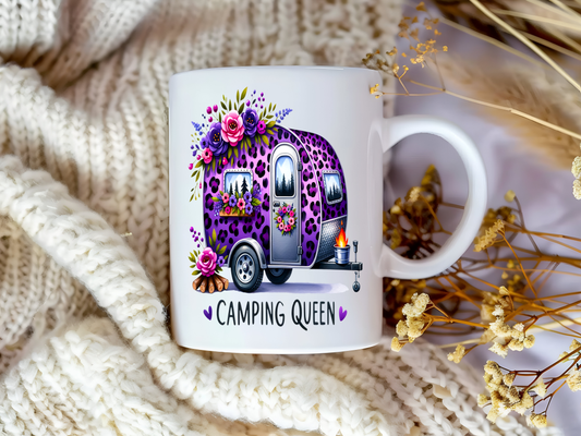Camping Queen Mug – Perfect Gift for Outdoor Queens & Camping Lovers