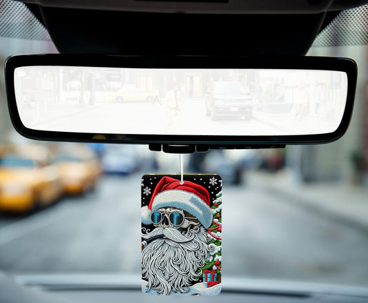 Santa Skeleton Air Freshener