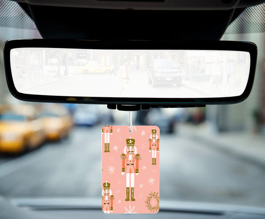 Pink Nutcracker Air Freshener