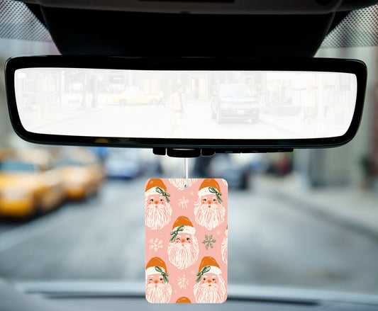 Pink Santas Air Freshener