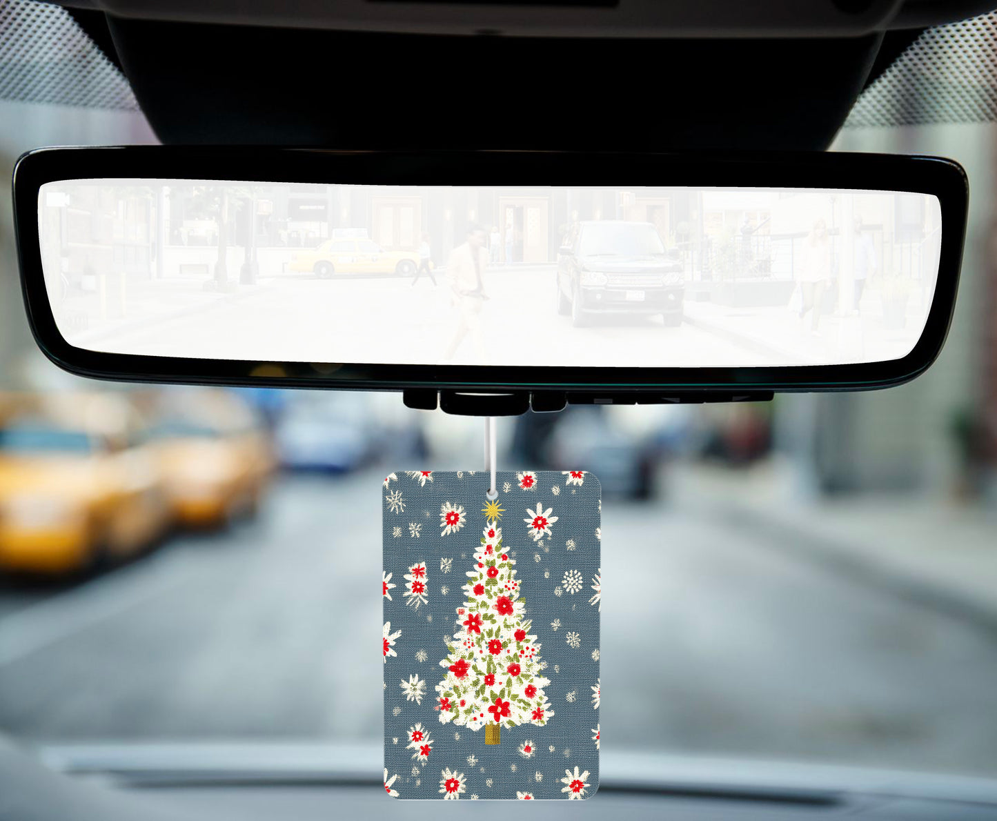 Retro Floral Tree Air Freshener