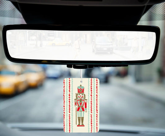 Retro Nutcracker Air Freshener