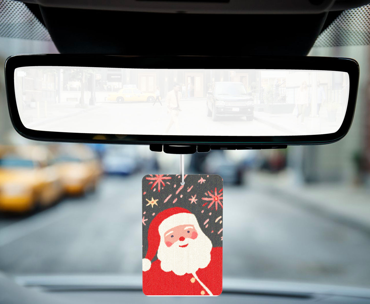 Retro Santa Air Freshener
