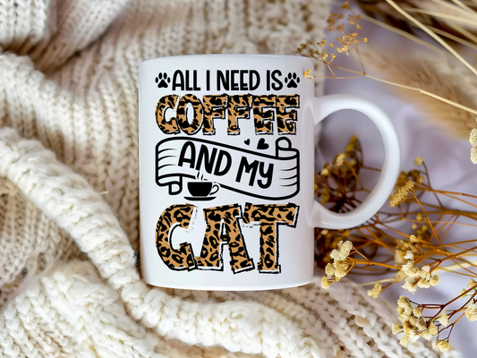 Coffee and Cat Mug – The Purr-fect Mug for Cat Lovers and Coffee Addicts
