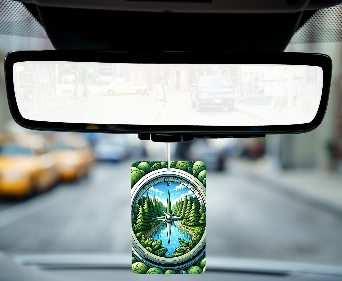 Compass Car Air Freshener – Navigate Your Journey with Freshness