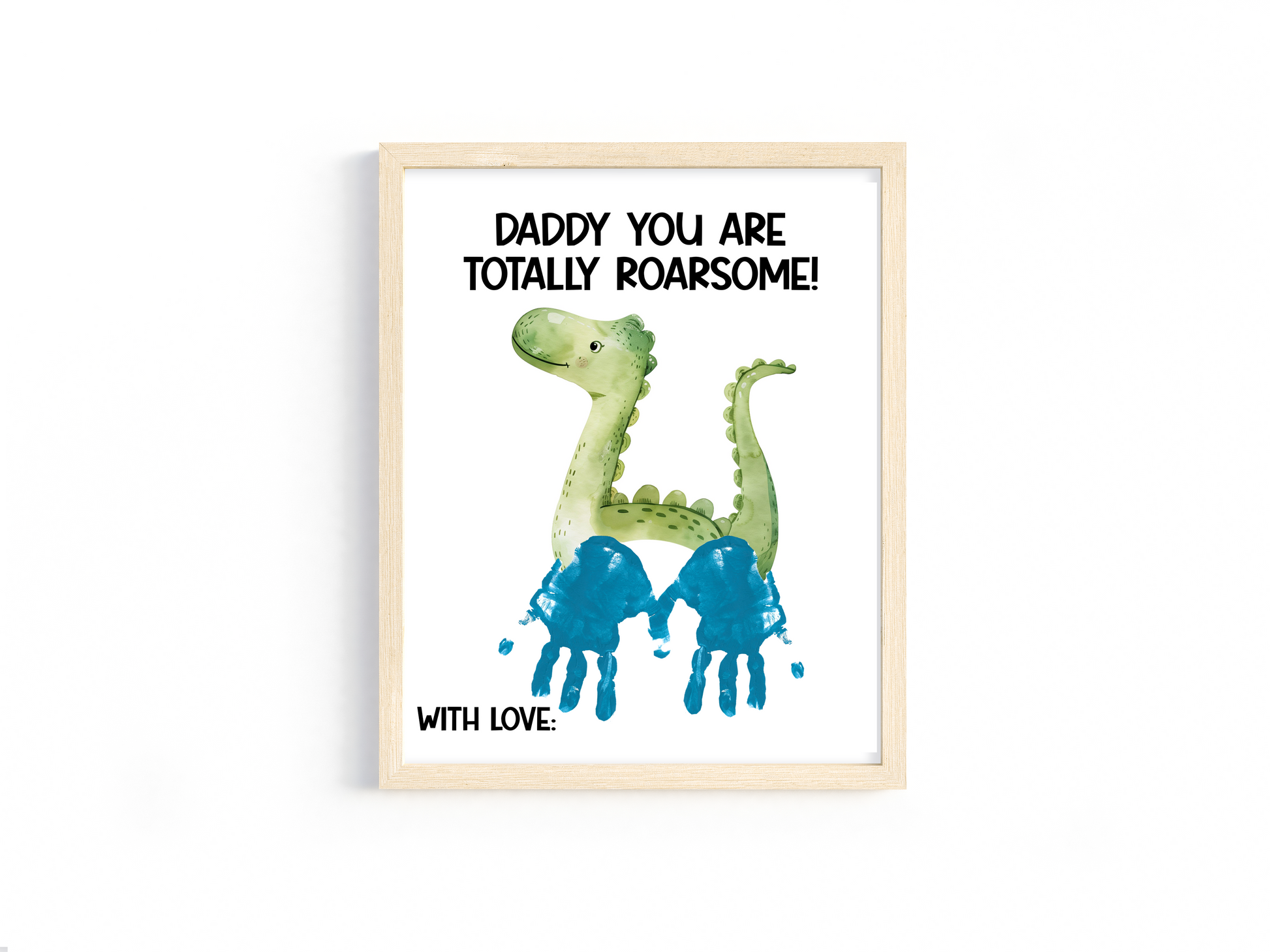 Dad, You’re Roarsome! – DIY Dinosaur Handprint Art for Father’s Day