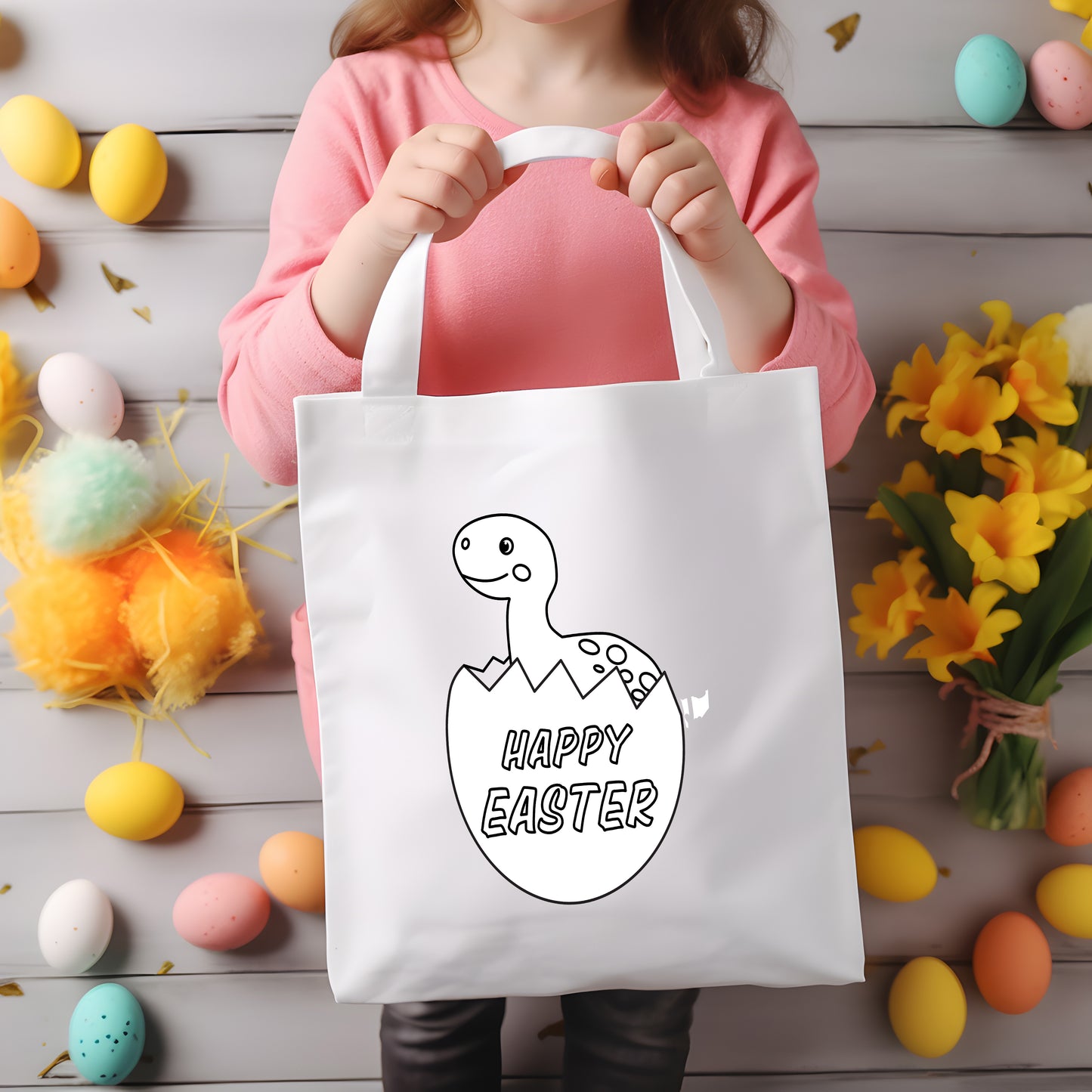 Easter Coloring Bags
