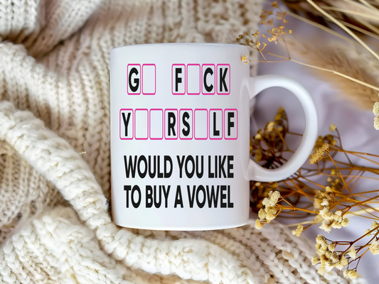 Go F Yourself – Jeopardy Style Mug