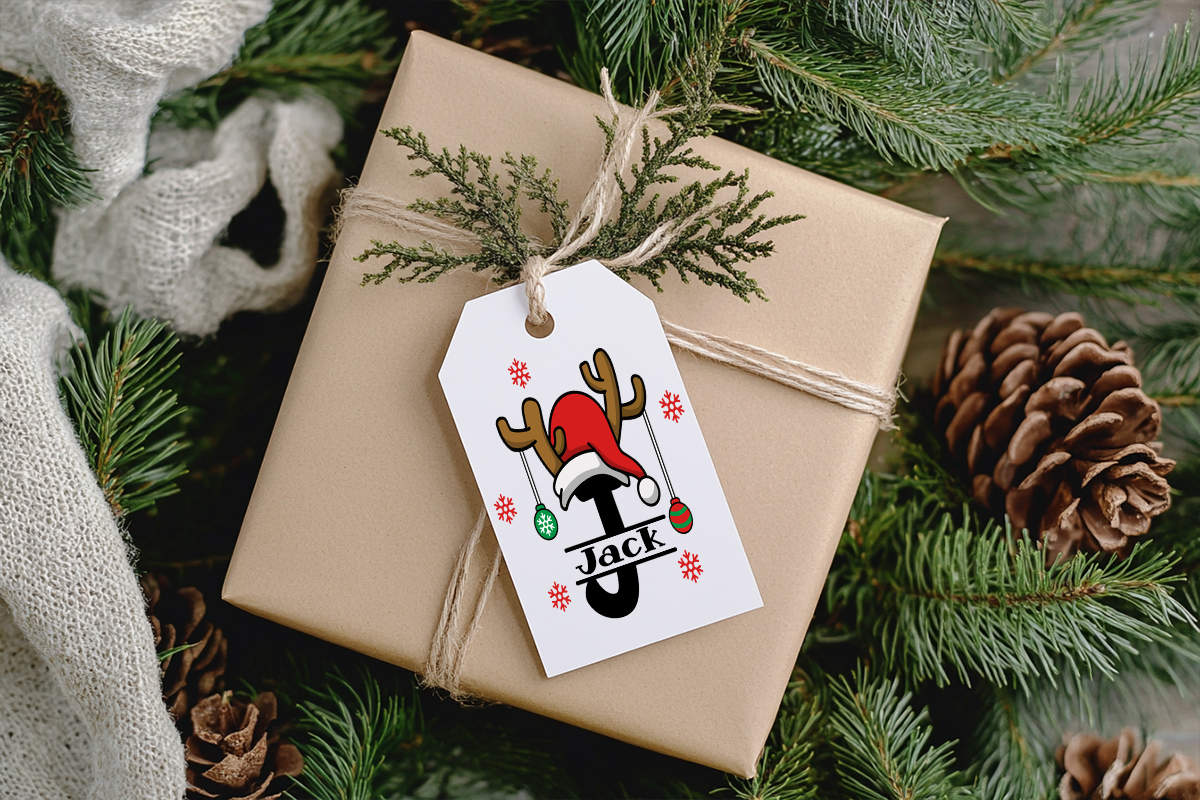 Christmas Themed Stocking or Gift Tags