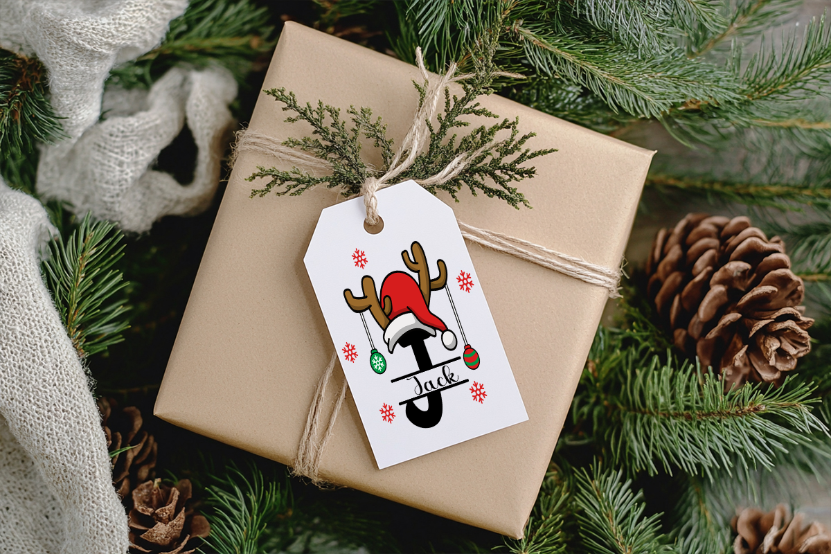 Christmas Themed Stocking or Gift Tags