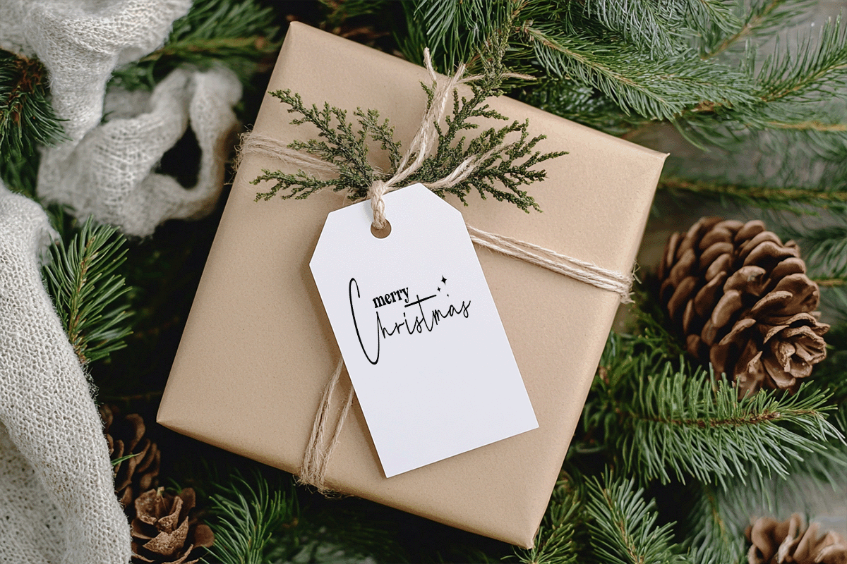 Christmas Themed Stocking or Gift Tags